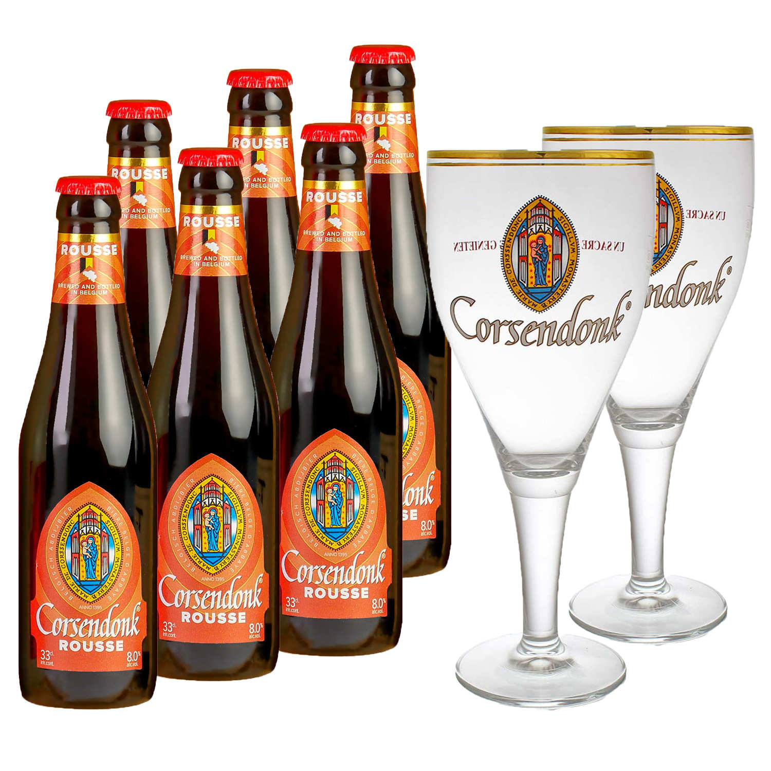 Corsendonk Gift W/Gls 2 Pack Bottle