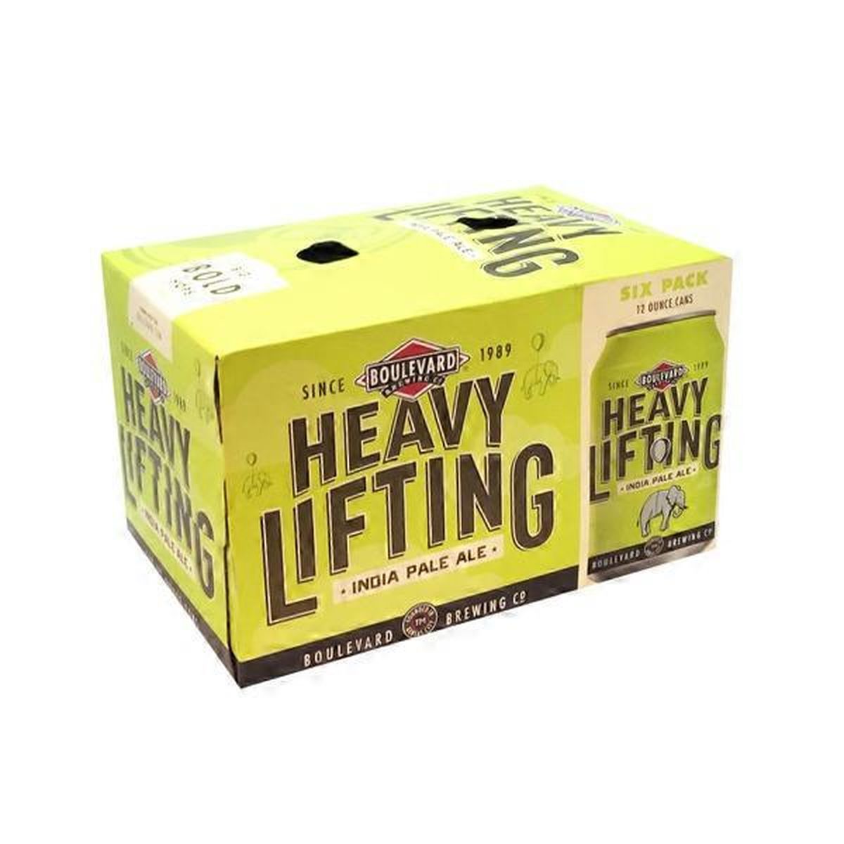 Boulevard Heavy Lifting 6 Pack Cans