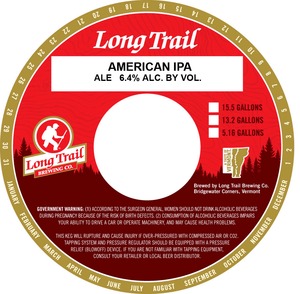 Long Trail IPA 1/6 Keg