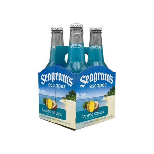 Seagrams Calypso Colada 4 Pack Bottles
