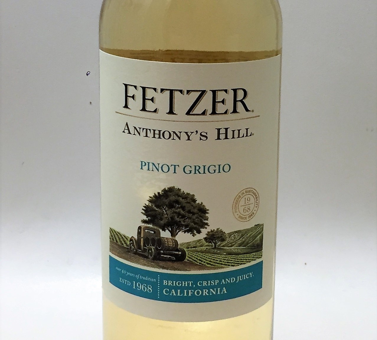 Anthony Hill Fetzer Pinot Grigio
