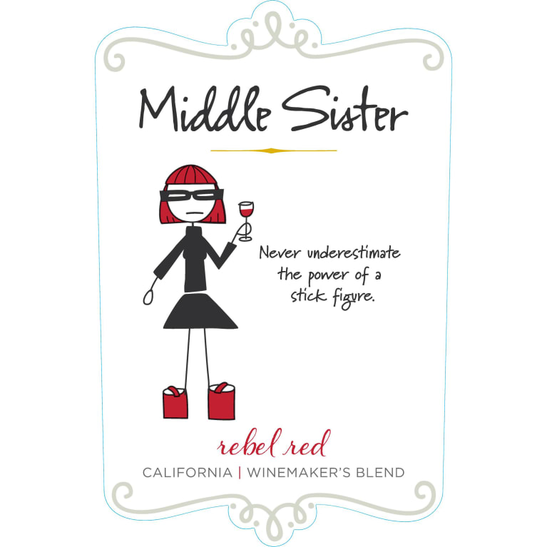 Middle Sister Wine Sisterhood Red Blend
