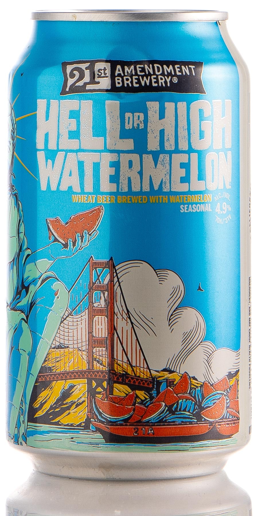 21st Amendment Hell/ High Watermelon 1/6 Keg