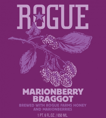 Rogue Marionberry Braggot Bottle
