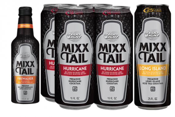 Bud Light Mixx Tail Firewalker Can