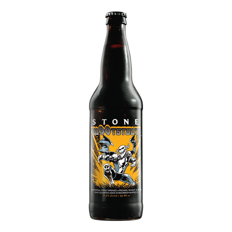 Stone Farking Wheaton Wootstout Bottle
