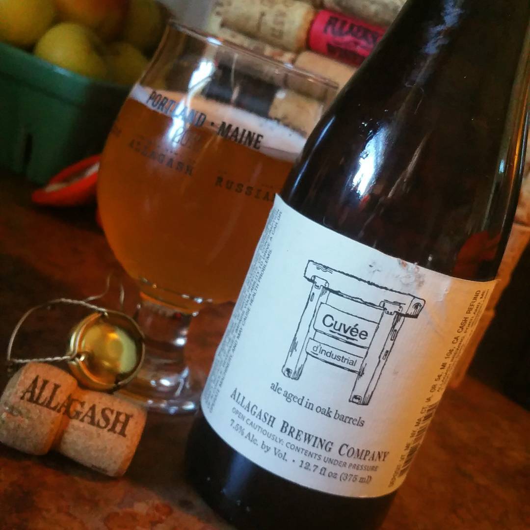 Allagash Cuvée D'indu Bottle