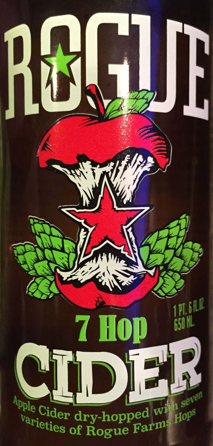 Rogue 7 Hop Cider Bottle