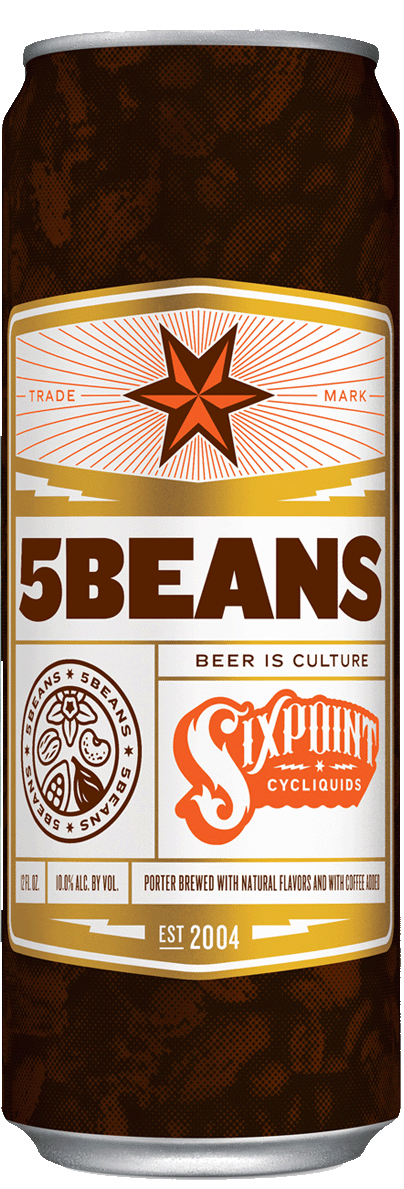 Six Point 5 Beans 4 Pack Cans