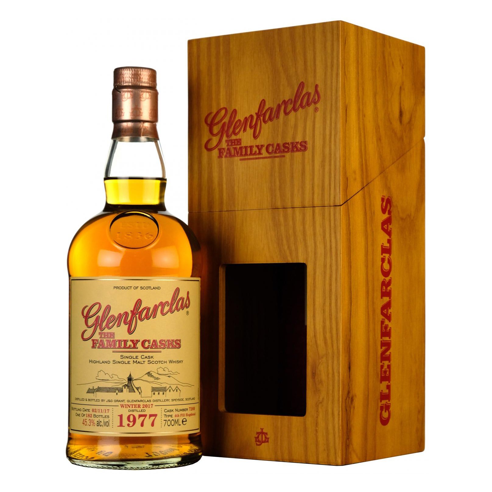 Glenfarclas Cask 1972 Single Malt