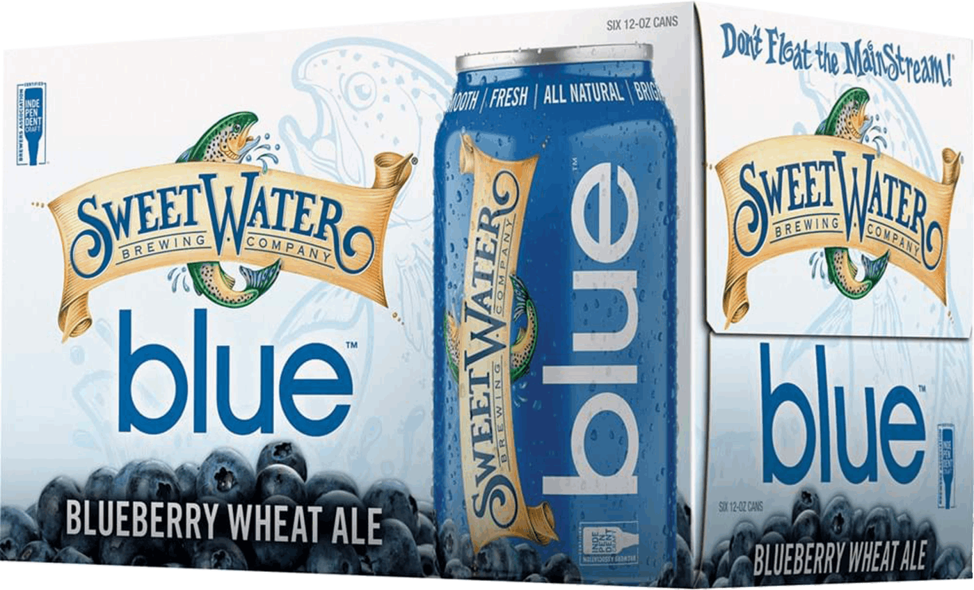 Sweet Water Goin Coast / Blue 6 Pack Bottle / Cans