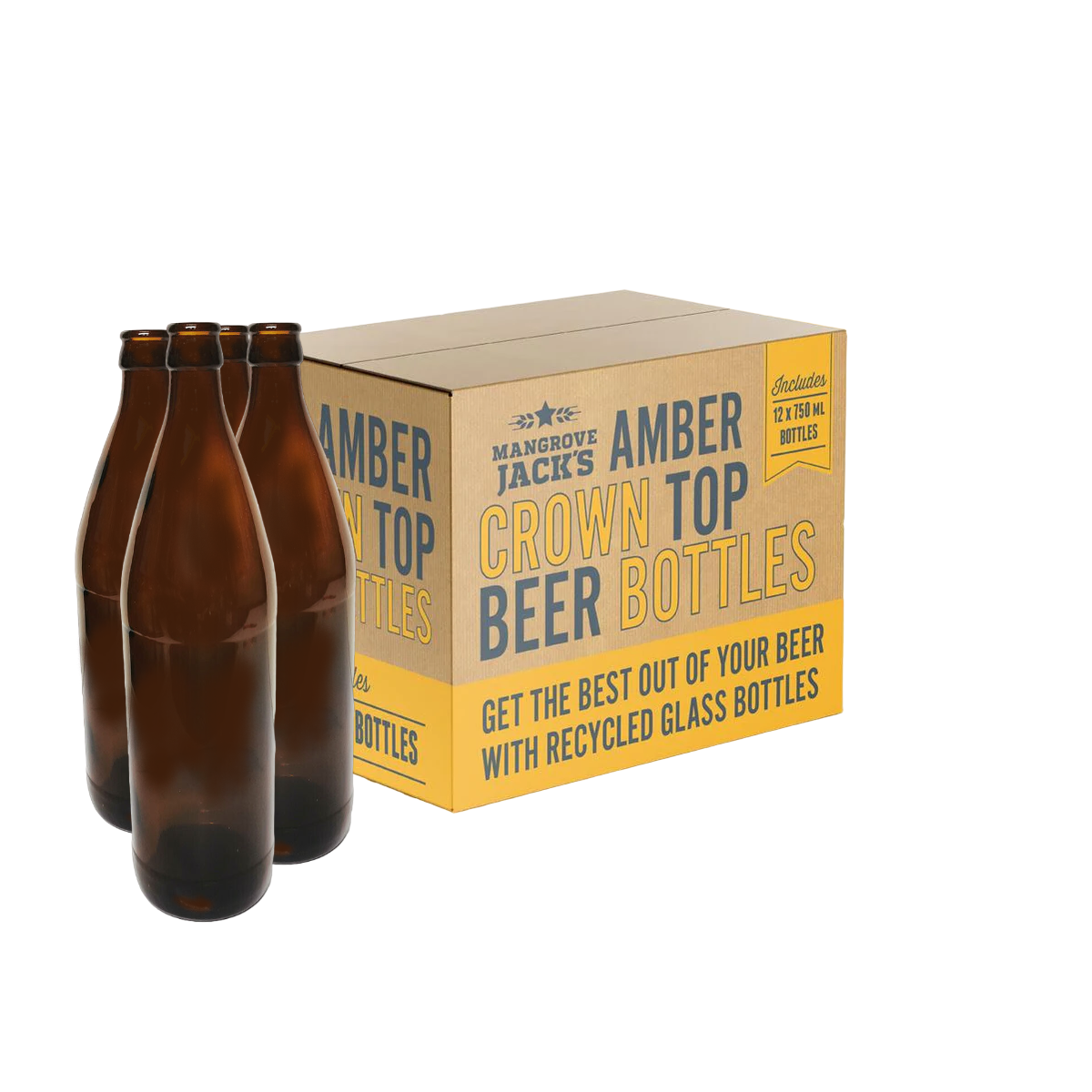 Jack Black's Lumberjack Amber 4 Pack Bottles
