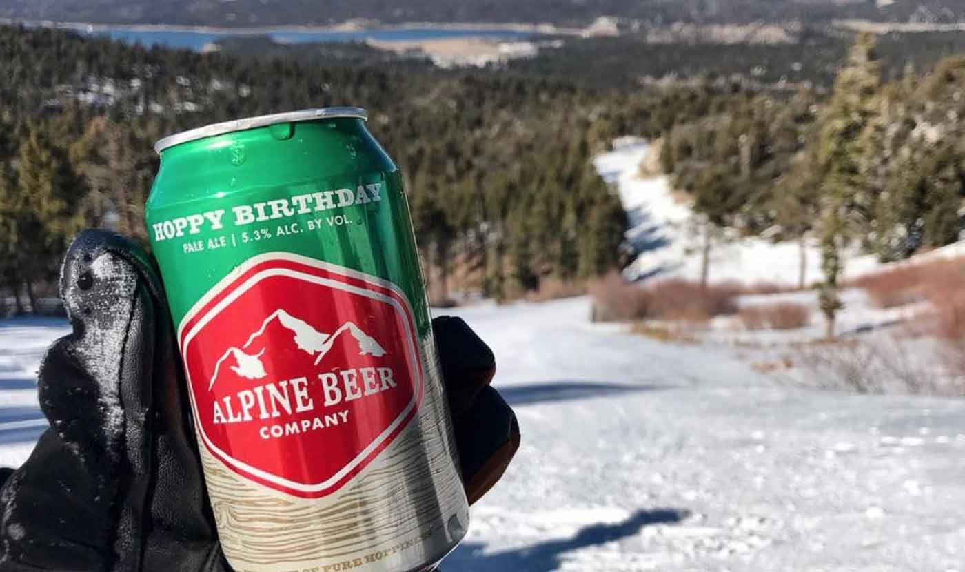 Alpine Beer Hoppy Birthday Bottle