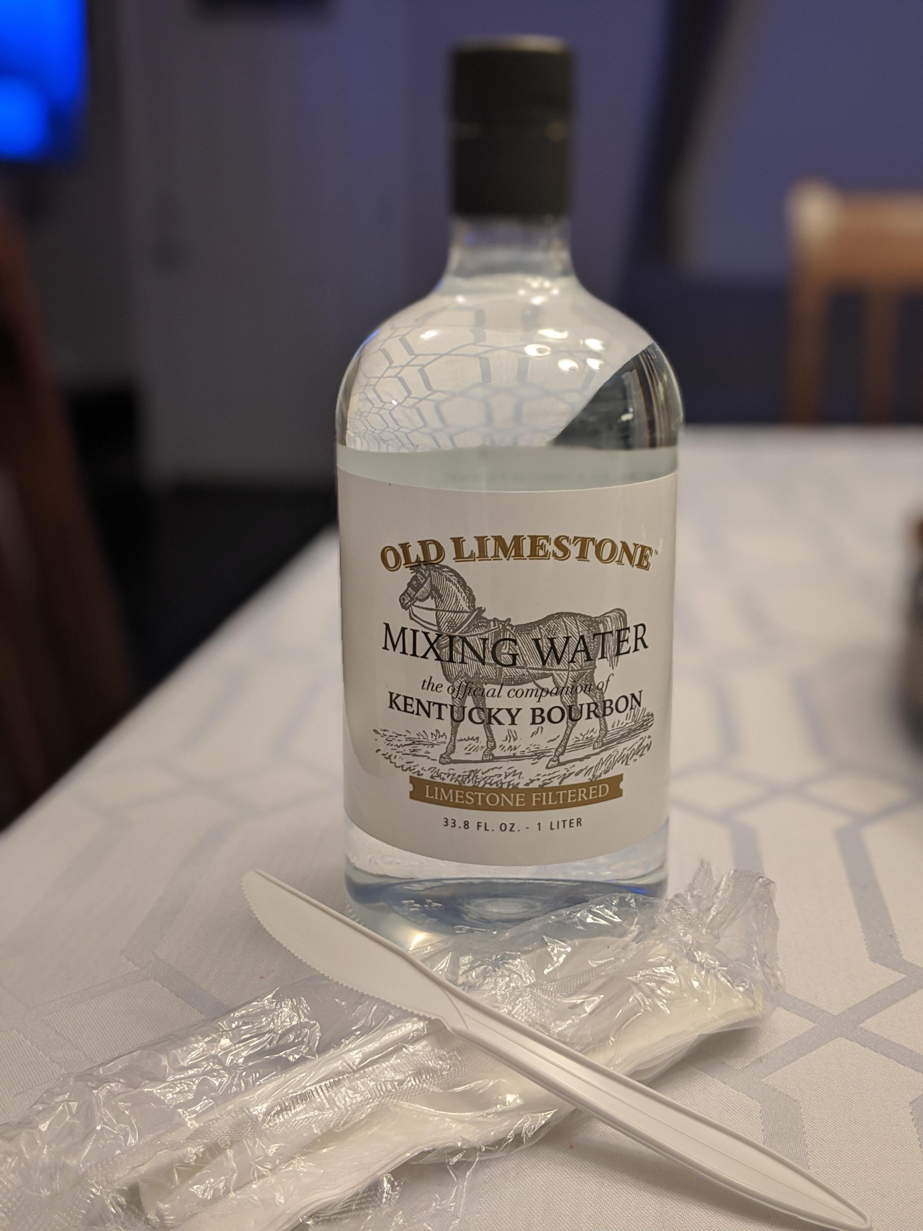 Old Limestone Bourbon Mixing Water