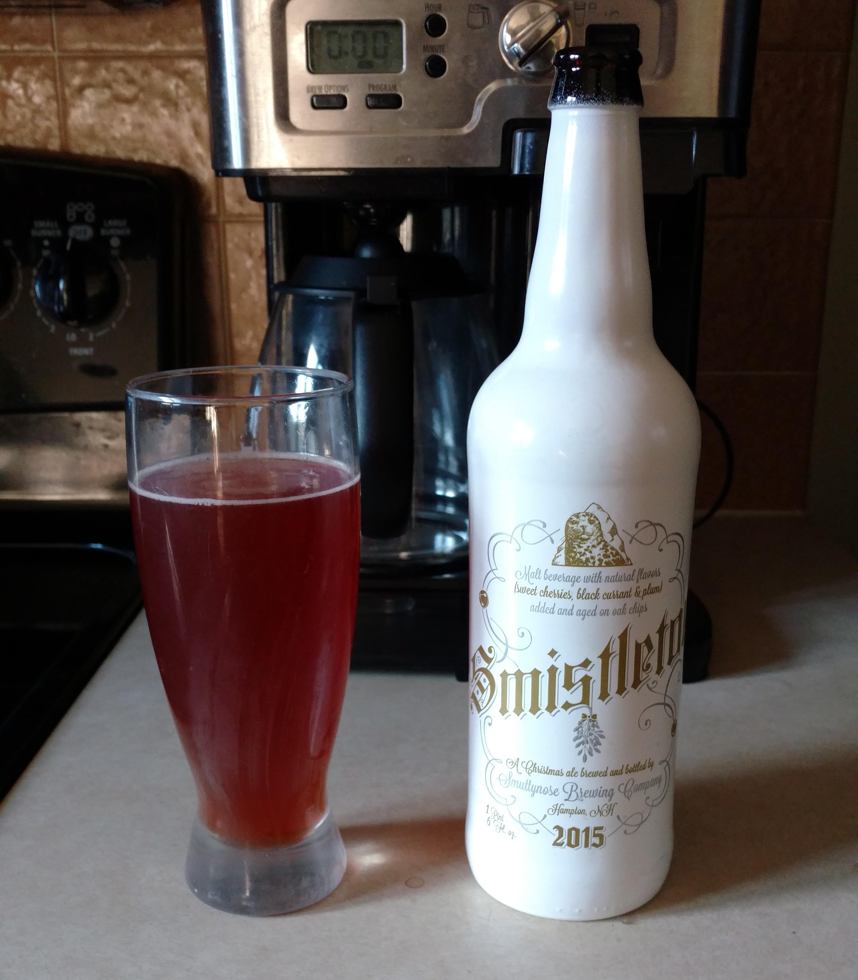 Smuttynose S'mistletoe Bottle