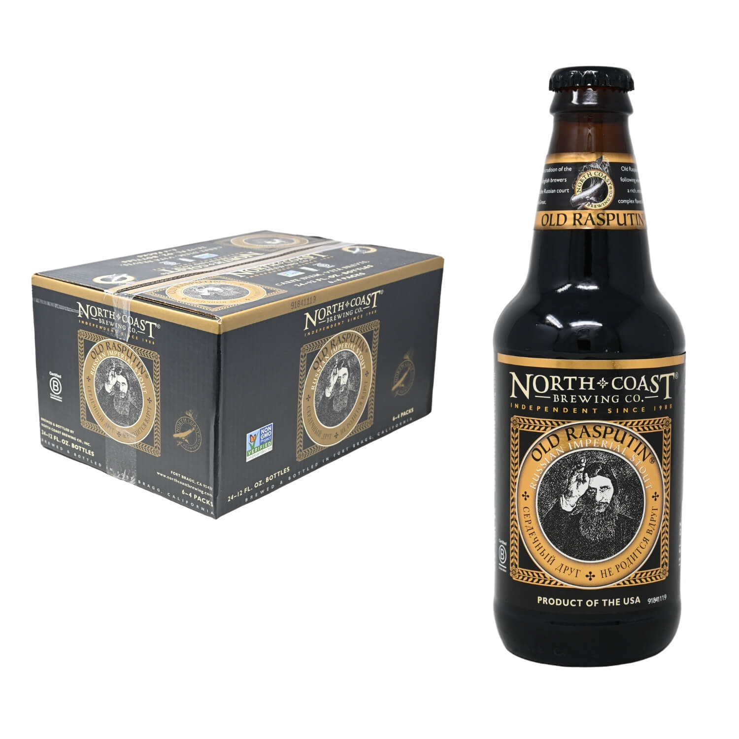 North Coast Old Rasputin Barrell Ag Beer
