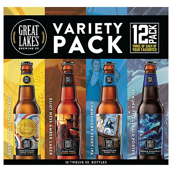Great Brewers Variety 12 Pack Bottle