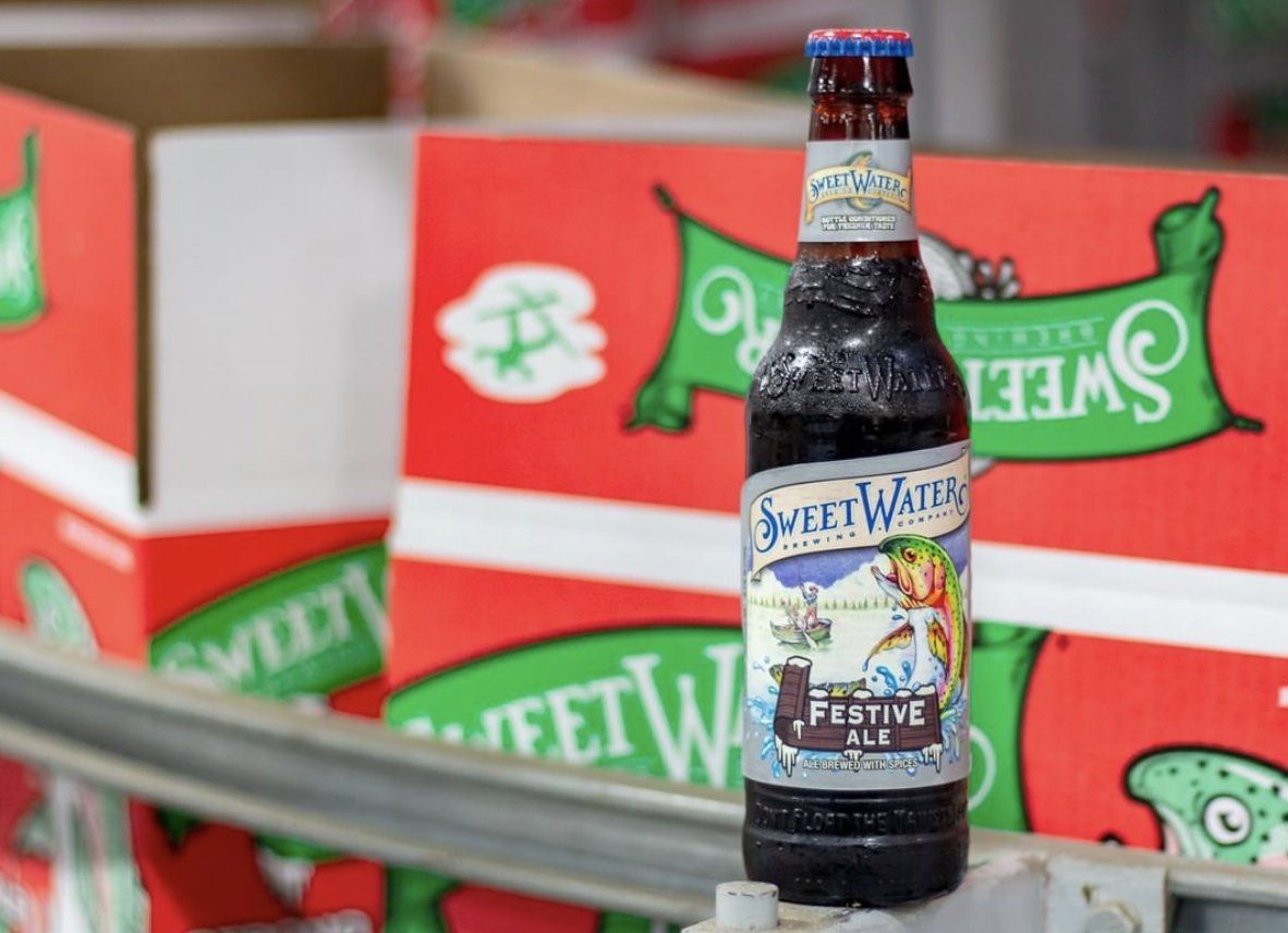 Sweet Water Brew Xtra Festive A 1/6 Keg