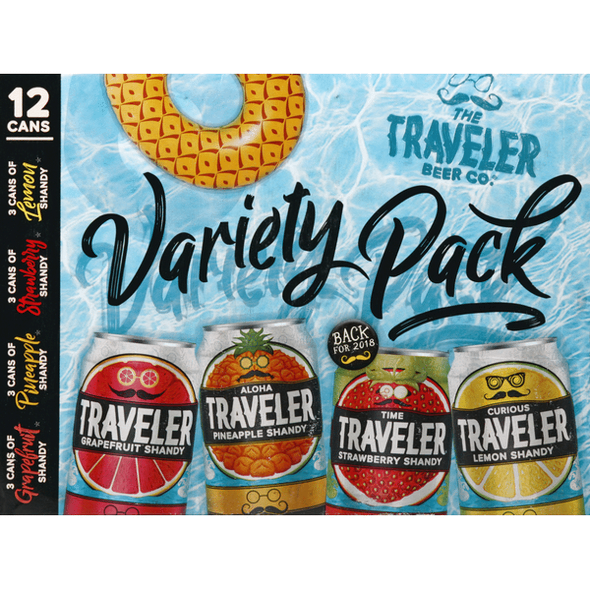 Traveler Fall Varity 12 Pack Bottle