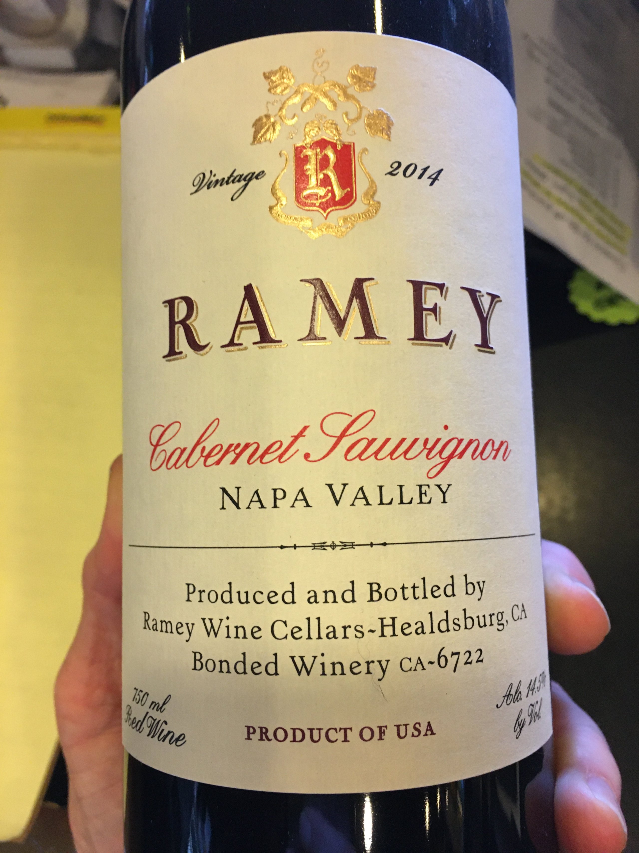 Ramey Pedregal Vinyard Cabernet Sauvignon