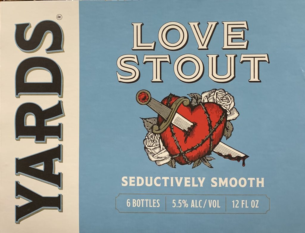 Yards Choclate Love Stout 1/6 Keg
