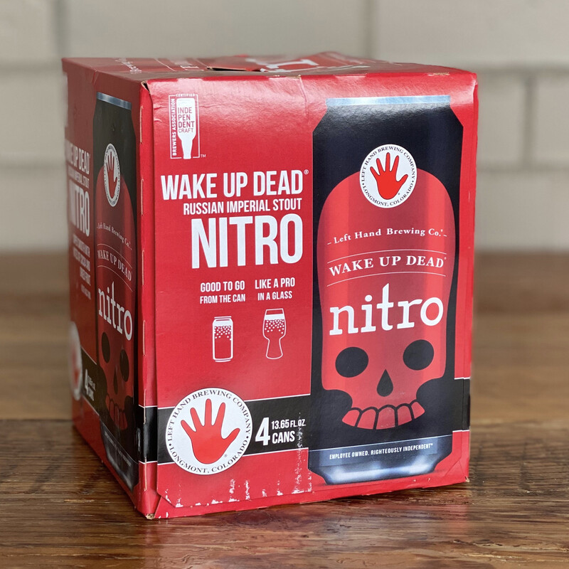 Left Hand Wake Up Dead Nitro 4 Pack Bottles