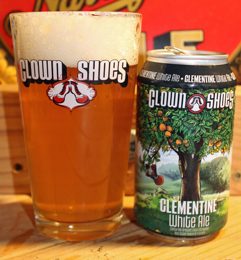 Clown Shoes Clementine White Al 6 Pack Bottles