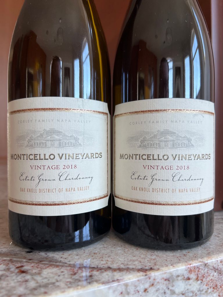 Monticello Vineyards Estate Chardonnay
