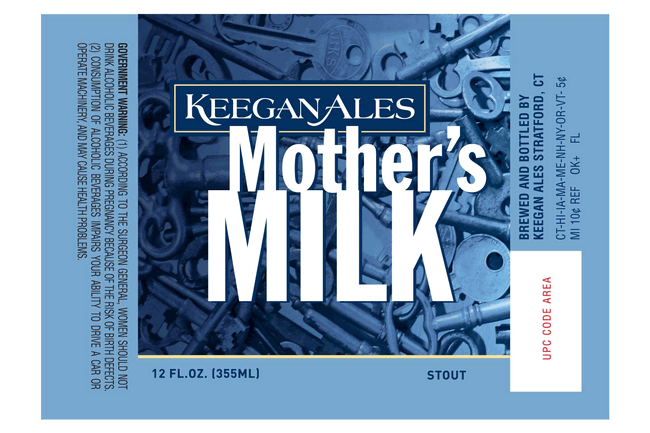 Keegan Ales Mothers Milk 1/6 Keg
