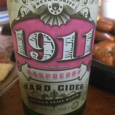 1911 Hard Cider Raspberry 6 Pack Bottles