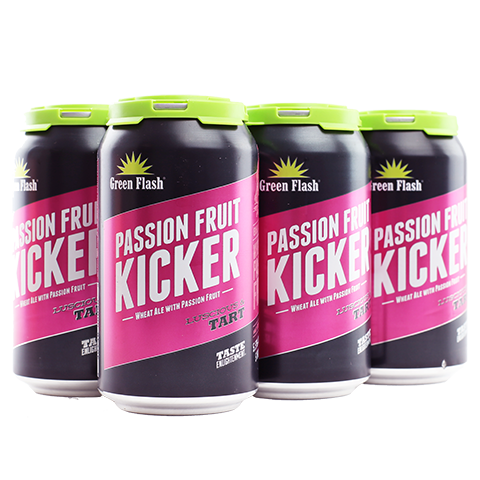 Green Flash Passion Fruit Kicke 6 Pack Bottles