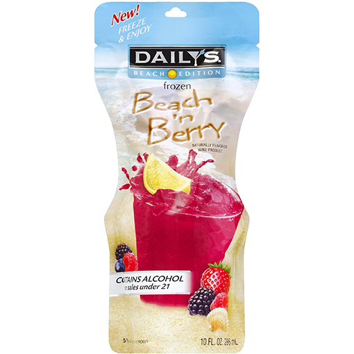 Daily's Frozen Berry On Beach