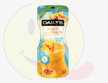 Daily's Frozen Peach On Beach