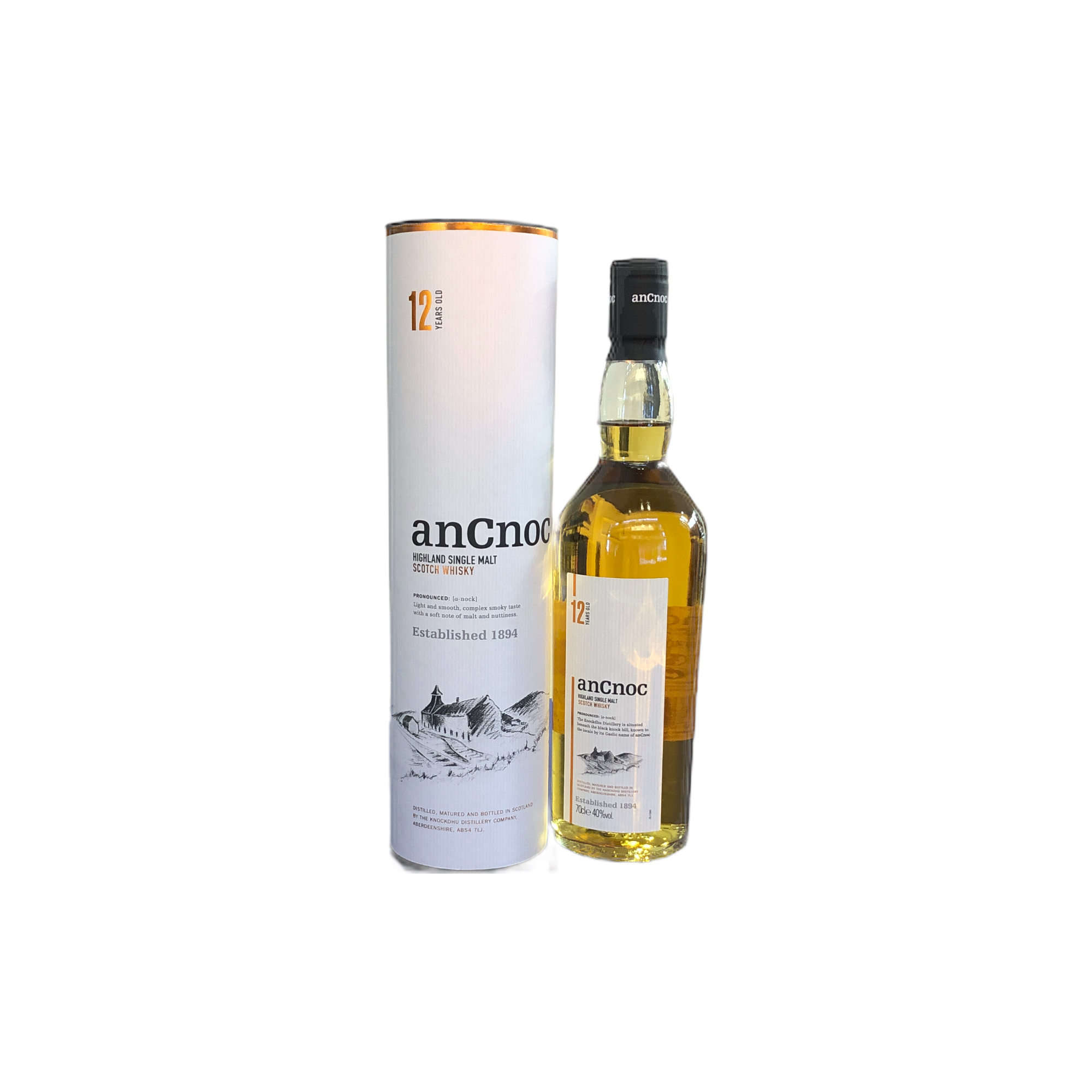 Ancnoc 12 Year Single Malt