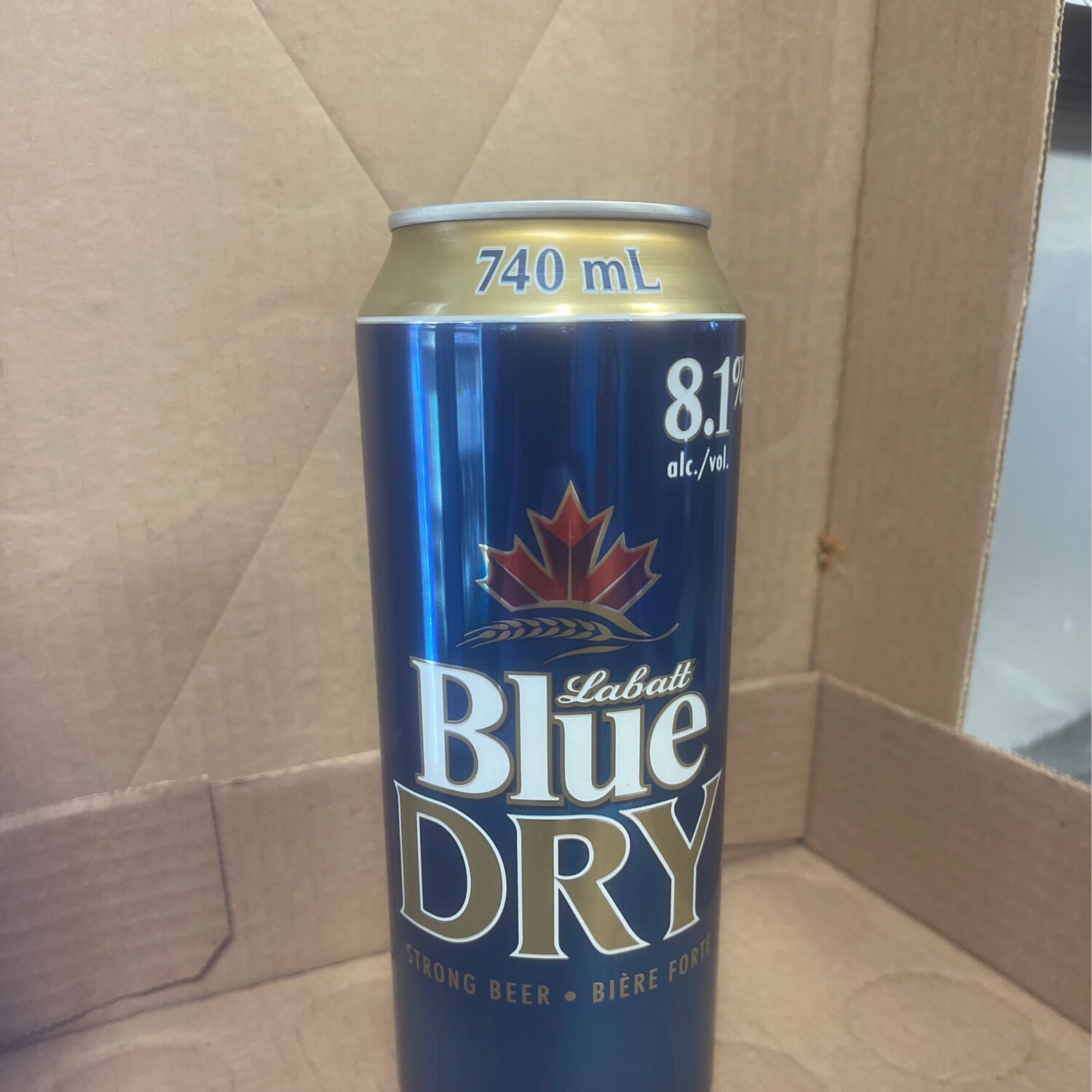 Labatt Blue Can