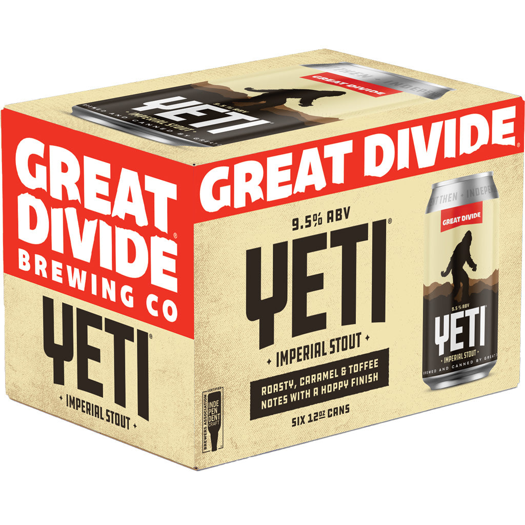 Great Devide Yeti Imp Stout 6 Pack Cans