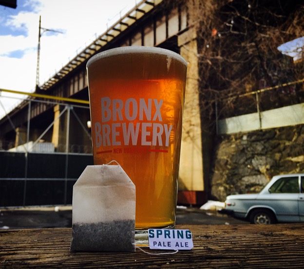 Bronx Brew Spring Pale Ale Lem 6 Pack Cans