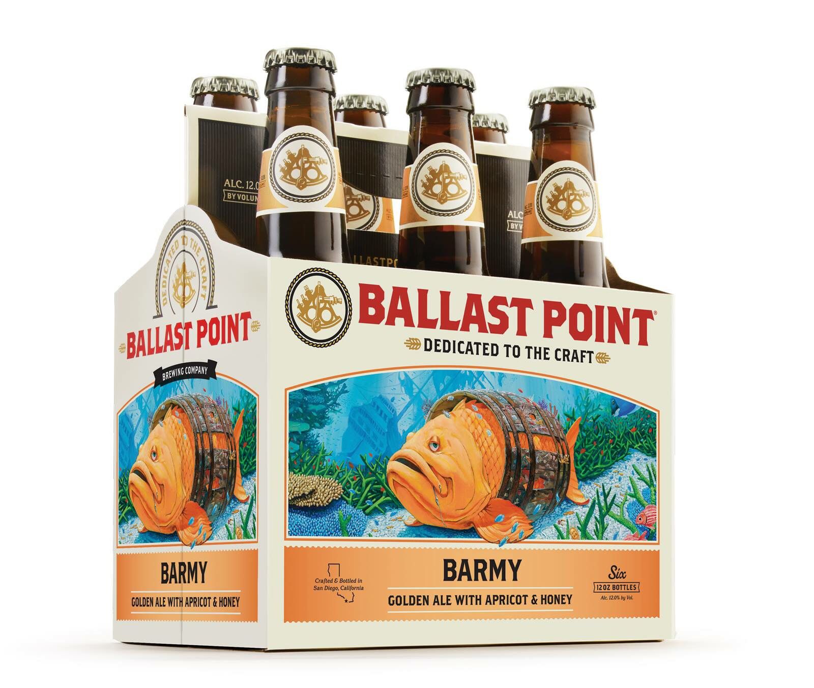 Ballast Pt Barmy 6 Pack Bottles