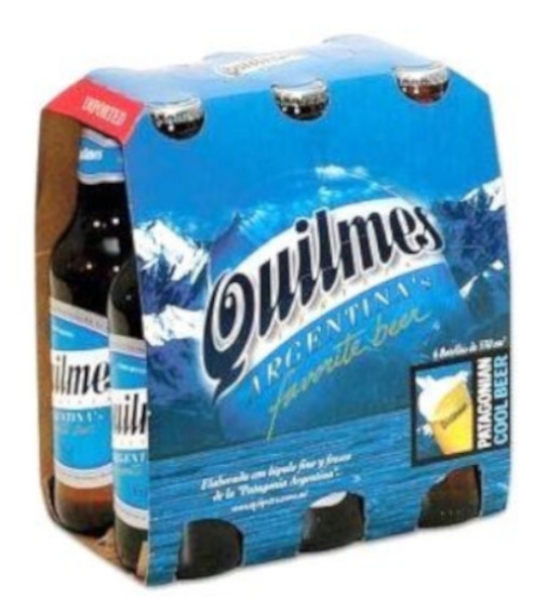 Quilmes 6 Pack Bottles