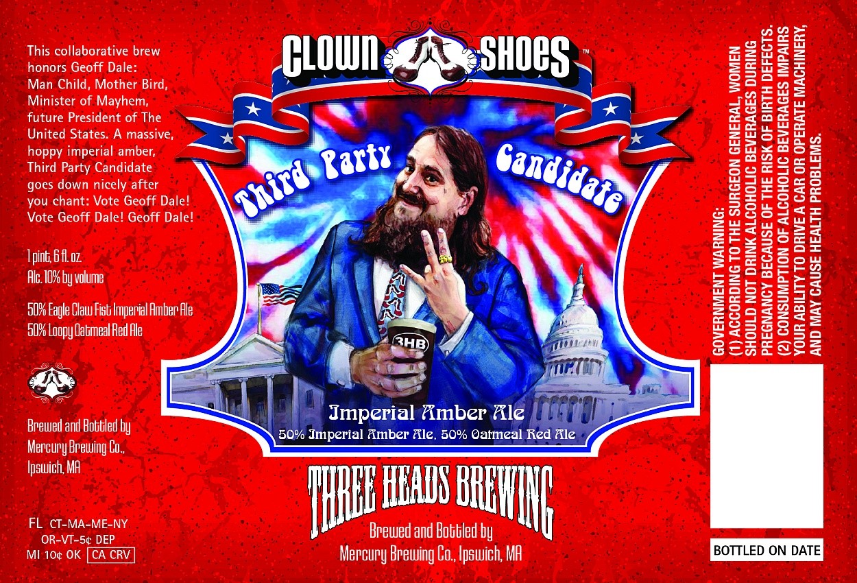 Clown Shoe 3rd Party Candidate Bottle