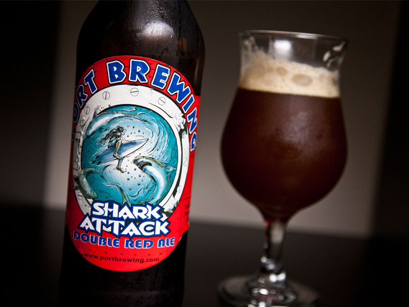 Port Brewing Shark Atack Dr Ale Bottle