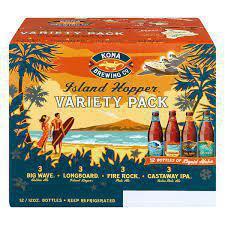 Kona Brw Island Hopper Varity 12 Pack Bottles