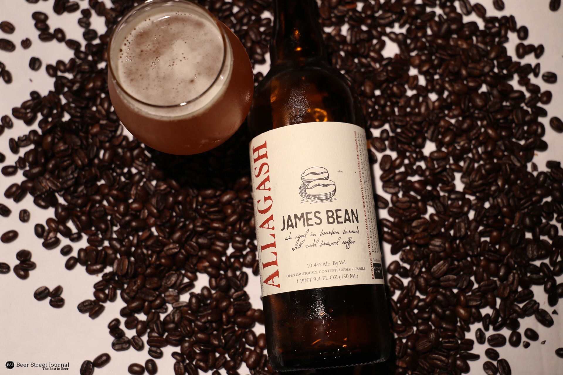 Allagash James Bean Bottle