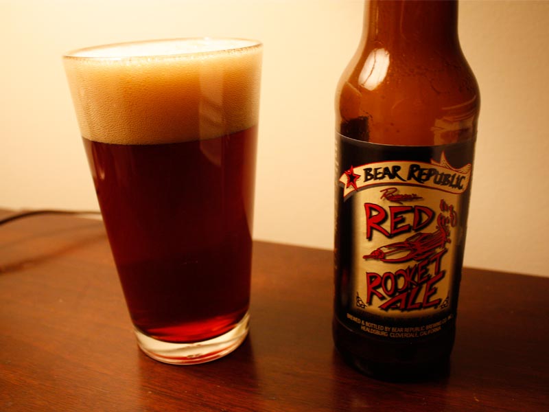 Bear Republic Red Rocket Ale 6 Pack Bottles