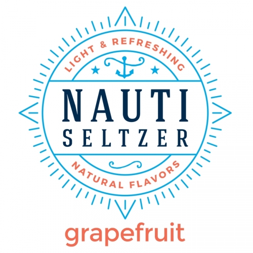 Nauti Seltzer Grapefruit 6 Pack Cans