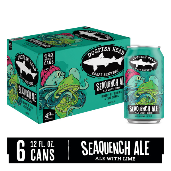 Dogfish Head Seaquench Ale 6 Pack Bottles