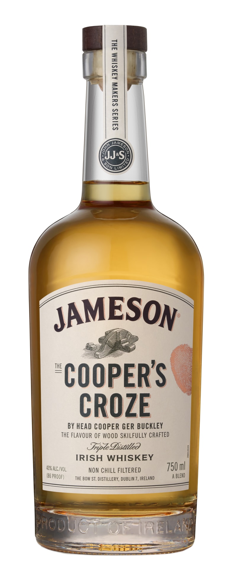 Jameson Cooper's Croze Irish Whiskey