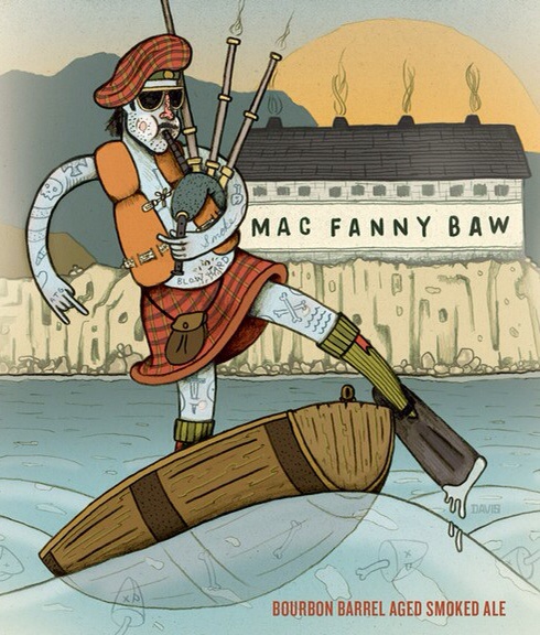 Againstthe Grain Mac Fanny Baw Bottle