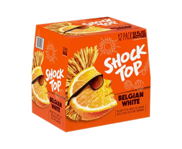 Shock Top Belgian White 12 Pack Bottle