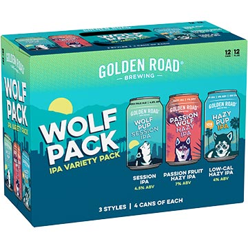 Golden Road Wolf Among Weed IPA 4 Pack Cans